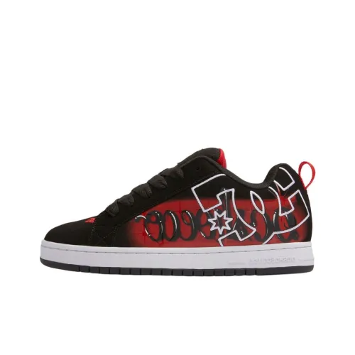 DC Shoes Low Top Скейтборд Кроссовки Мужские Черные Красные