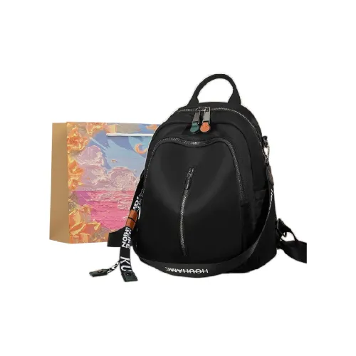 BRINCH Oxford Рюкзак Женские Черный