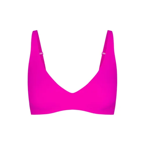 SKIMS NAKED Plunge BRALETTE Бюстгальтер Женский 1 Пачка Фуксия Фуксия
