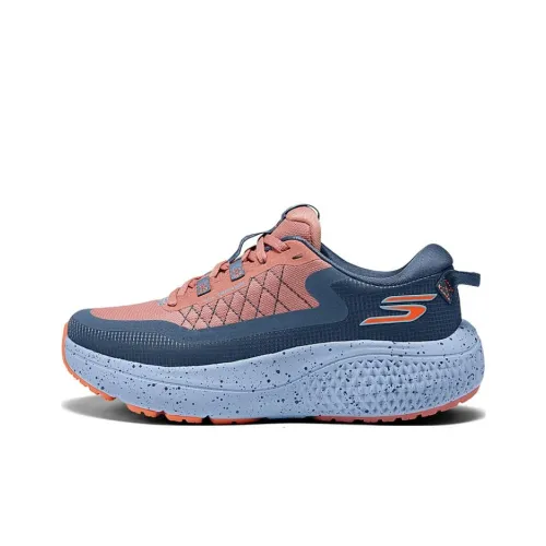 Skechers GO RUN SUPERSONIC MAX Balance Низкий Топ Беговые кроссовки Женские Розовые