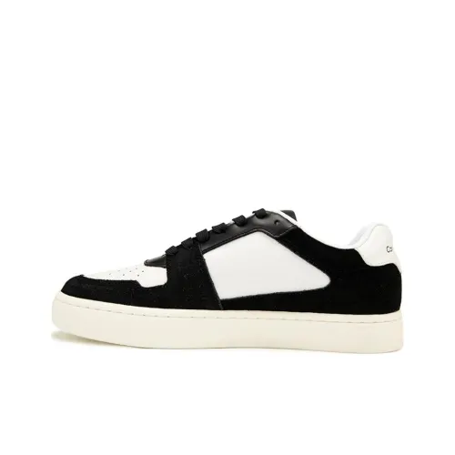 CKJ CALVIN KLEIN JEANS Скейтборд Кроссовки Мужские Черный Белый