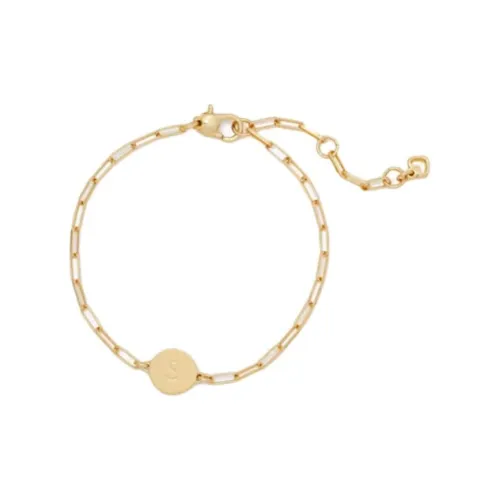 Kate Spade Металл с покрытием Браслеты с кубическим цирконием Женские Золото