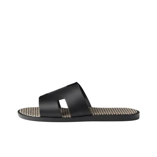 HERMES Izmir Слипоны Мужской Черный