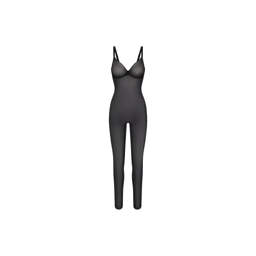 SKIMS SIMPLY BARE UNDERWIRE CATSUIT Корректирующее белье Низ Женские ONYX Оникс