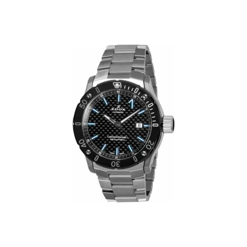 EDOX Автоматический Механический Movement Унисекс Часы 43 мм Черные