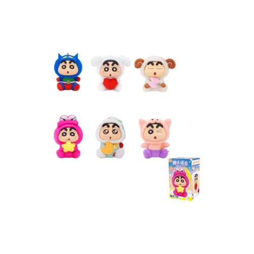 52TOYS Карандаш SHIN Chan Фантастический SHIN Chan Слепые коробки Один Mystery Коробка Целая коробка 6 шт