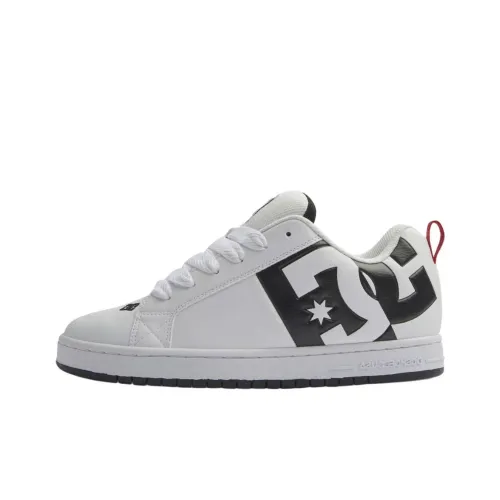 DC Shoes Low Top Скейтборд Кроссовки Мужские Белый Черный