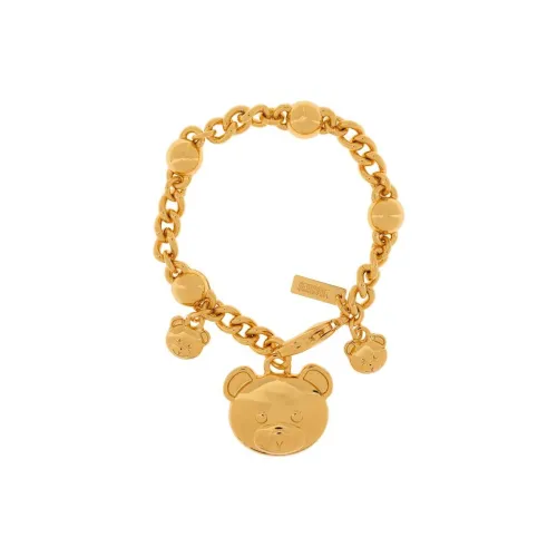 MOSCHINO Алюминиевые браслеты женские золотые