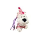 Розово-белый с полосами