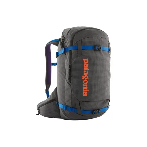 Patagonia Snowdrifter Outdoor Альпинистский рюкзак Рюкзак Переработанный нейлон Кованый серый Унисекс