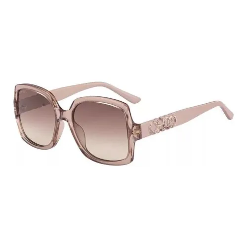 Jimmy Choo Пластик Бабочка Солнцезащитные очки Женские Розовый