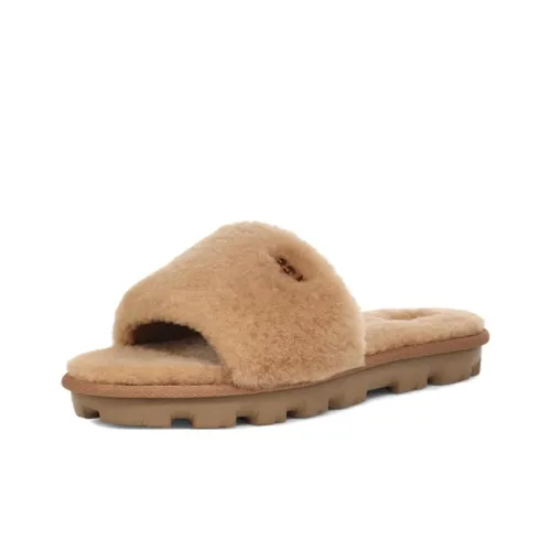 UGG Устойчивые к запахам и износу Слипоны Женские Каштановые