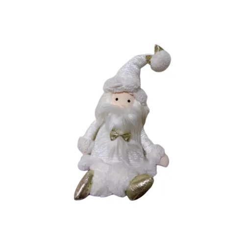 JELLYCAT Белый Золото Сияющий Санта-Клаус Ограниченная серия Кукла Плюшевая Кукла Средний размер Рекомендуемая высота