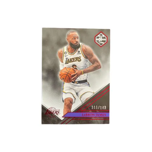 PANINI 2022 23 LeBron James Chronicles Lakers LeBron James Old Man 116 149 Red Parallel Спортивные Карты 1 Упаковка