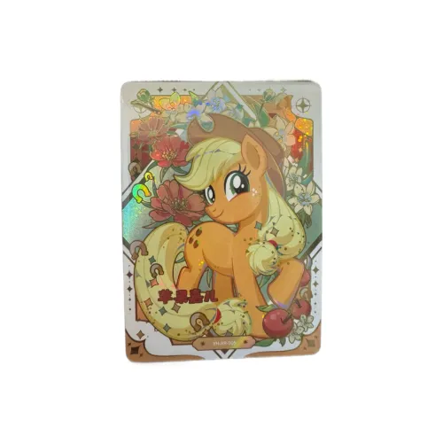 KAYOU Мой маленький пони Персонаж Карта Радужный Пачка Третья Волна Радужный 3 XR Эпплджек IP Аниме Карточки 1 шт