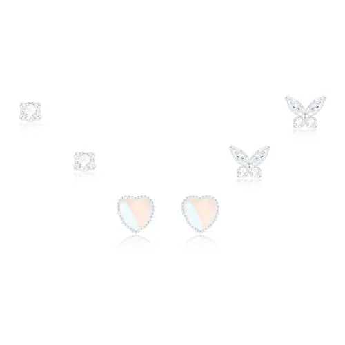 Серьги Cuz Strange Intention с цирконием женские