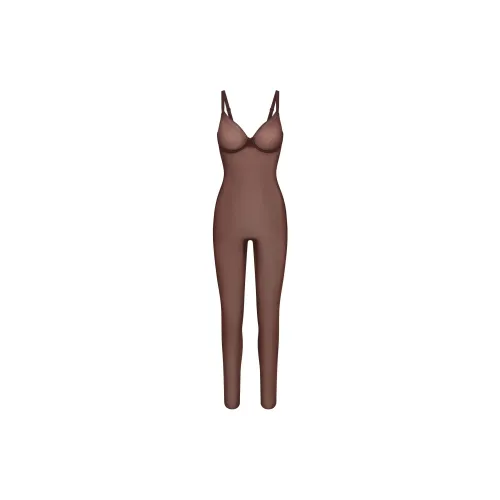 SKIMS SIMPLY BARE UNDERWIRE CATSUIT Корректирующее белье Низ Женские COCOA COCOA