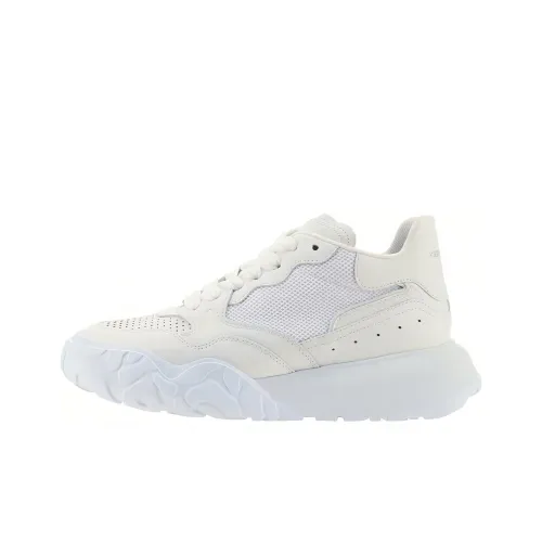 Alexander McQueen Court Trainer Low Топ Повседневная обувь Мужская Белая