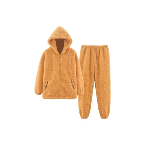 The Story Of The Flower Season Пижамный комплект женский оранжево-красный