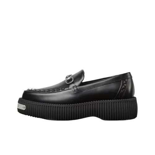 GUCCI Лоферы с пряжкой Horsebit 4,5 см женские черные