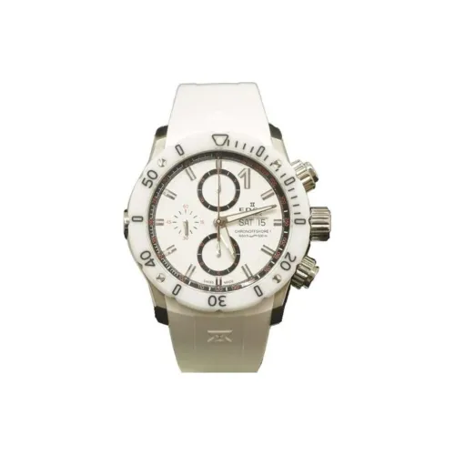 EDOX Автоматический Механический Механизм Мужские Часы 45 мм Белый