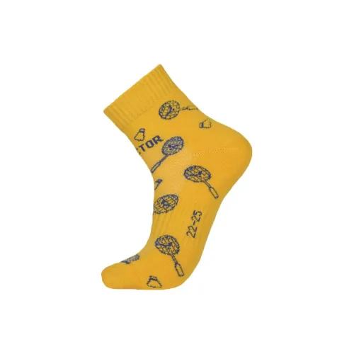 VICTOR Бадминтон Носки Женские 1 Пачка Динамичный Желтый