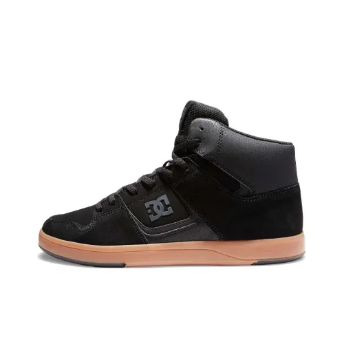 DC Shoes Устойчивые к истиранию Дышащие Высокие Кроссовки для скейтбординга Мужские Черные