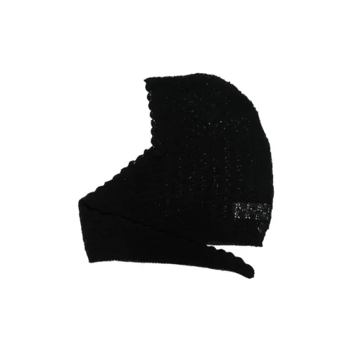 GANNI Вискоза Шапки и Кепки Женские Черные
