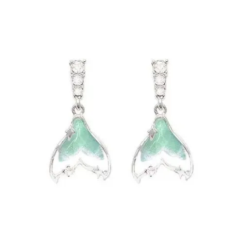 Серьги-гвоздики из серебра S925 женские