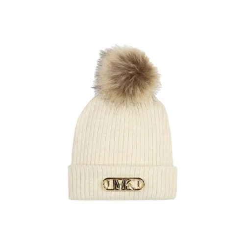 MICHAEL KORS Cotton Beanies Kids Light Beige