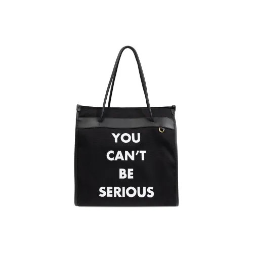 MOSCHINO Полиамид Тоут Сумка Сумка для покупок Сумка на плечо Сумка Женская Черная