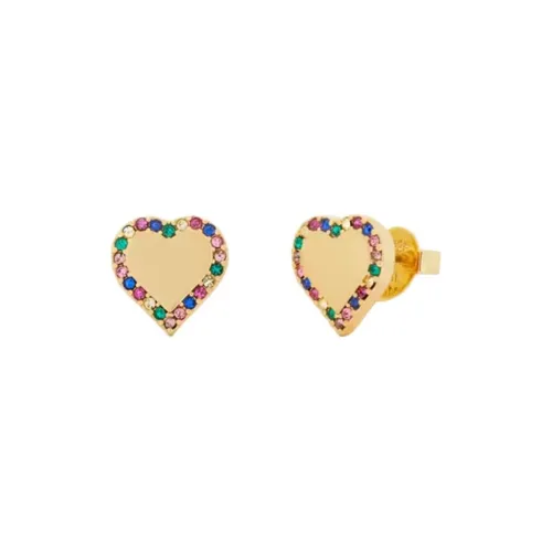 Kate Spade Серьги-гвоздики с металлическим покрытием женские золотые