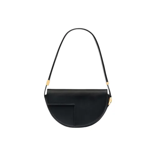 Patou Телячья кожа Сумка Сумка через плечо Женская Черная