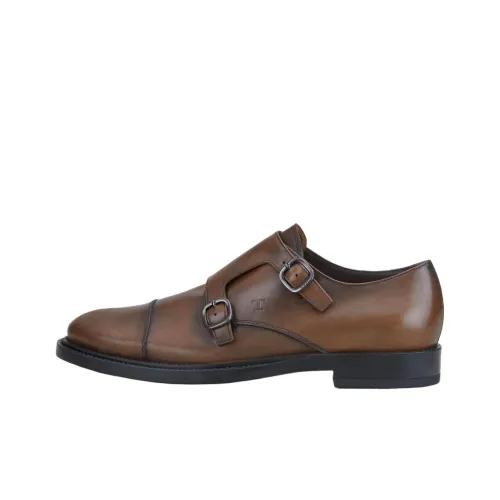 TOD'S Туфли Низкие Коричневые Мужские