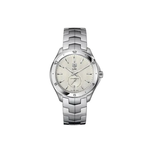 TAG HEUER Автоматический Механический Механизм Мужские Часы Lincoln Series 40 мм Белые