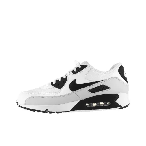 Nike Air Max 90 Low Топ Повседневные Беговые Кроссовки Мужские Черно-Белые