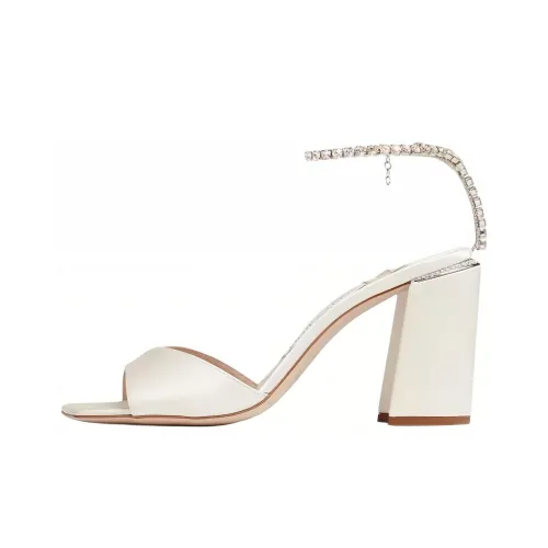 Jimmy Choo Saeda One Ремень Сандалии 8,5 см Женские Белые