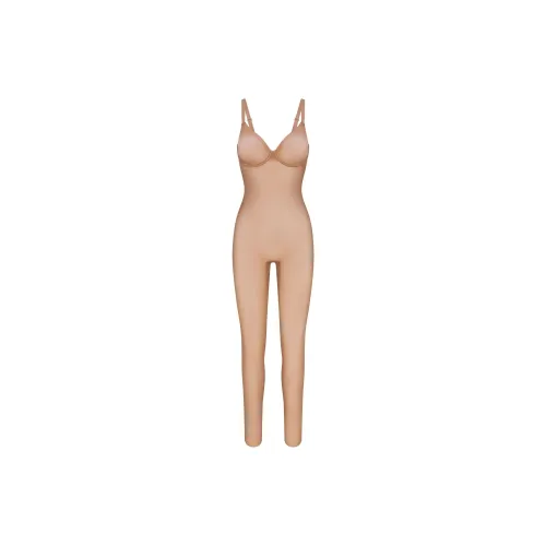SKIMS SIMPLY BARE UNDERWIRE CATSUIT Корректирующее белье Низ Женские Sienna Охра