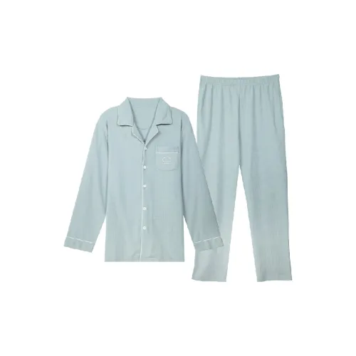 DAMOS·LOVE Пижамный комплект Мужской Озерный зеленый