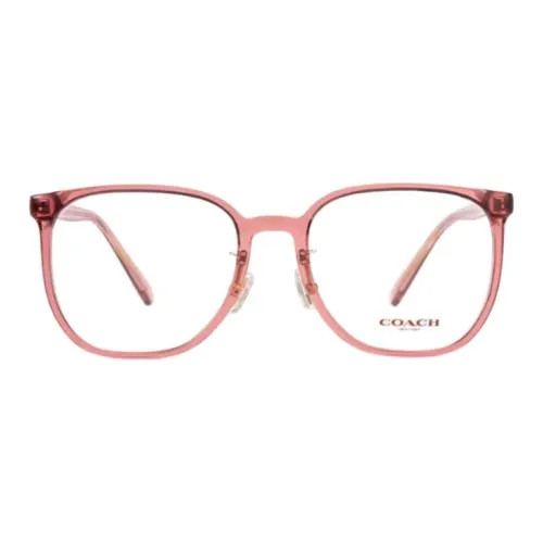 COACH Пластиковая оправа Квадратные Оправы для очков Унисекс Розовый