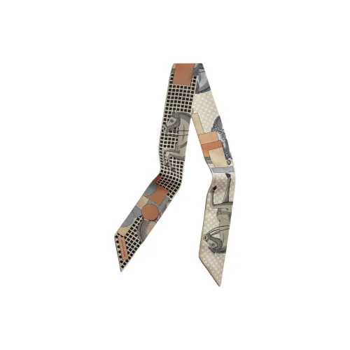 HERMES Silk Шелковые шарфы Unisex Multicolor