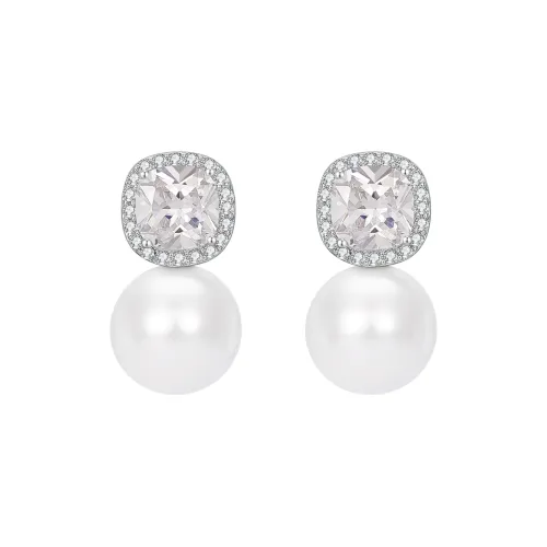 HMZ Серебро S925 Серьги-гвоздики Женские