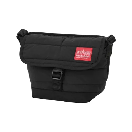 Manhattan Portage Хлопок с Нейлоном Сумка через плечо Стандартная Унисекс Черная