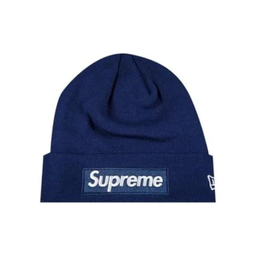 Supreme Шапки-бини Мужской Морской Синий
