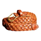 Жёлтый Коричневый (Ширина: 3 см)