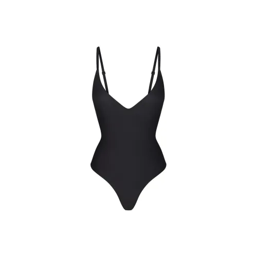 SKIMS ПUSH UP Стринговый комбинация BODYSUIT Корректирующее белье Женское Onyx Onyx