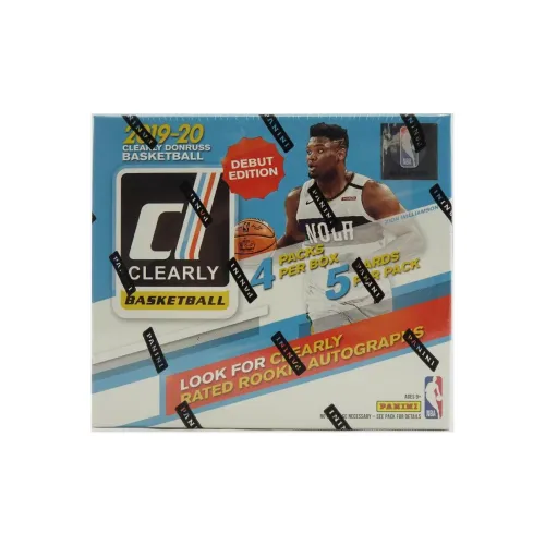 Panini 2019 20 Panini Clearly Durex Donruss Баскетбол Хобби Одиночная коробка Спортивные карты Целая коробка