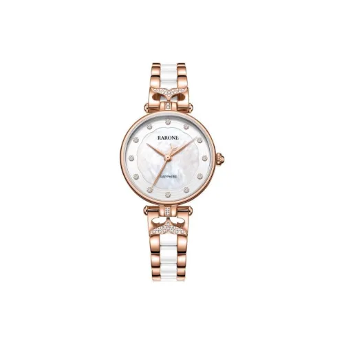 RARONE Серия Yueji Mermaid Watch Кварцевый механизм Керамика Ремешок Часы Женские Часы Жемчужная раковина Циферблат часов