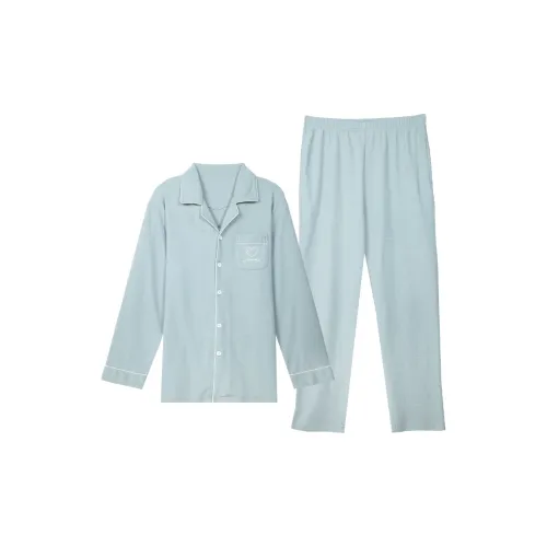 DAMOS·LOVE Пижамный комплект Мужской Озерный зеленый