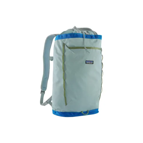 Patagonia Organic Cotton Canvas Outdoor Альпинизм Backpack Рюкзак Standard Unisex Thermal Blue